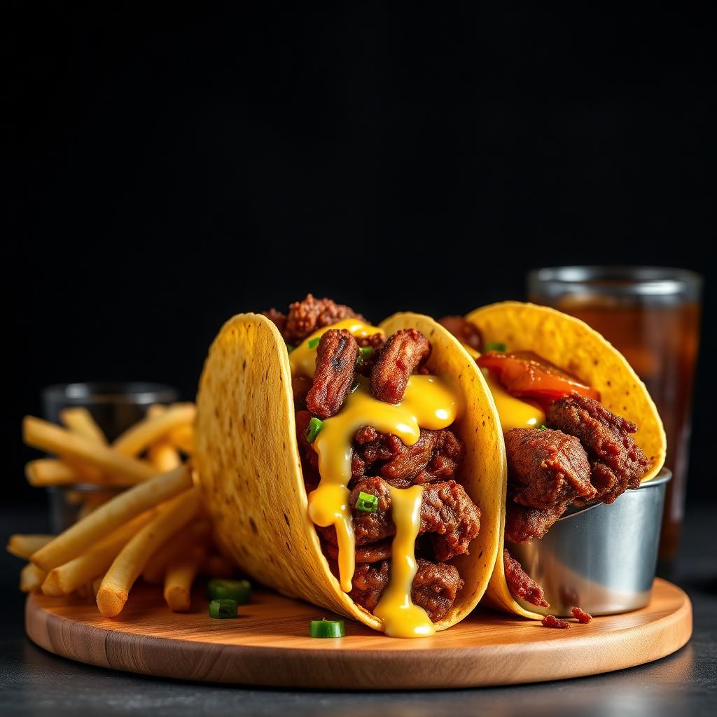 Tacos 3 viandes au choix